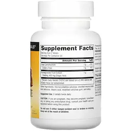 Екстракт гранату звичайного Source Naturals Pomegranate Extract 500 мг 60 таблеток - мініатюра 2