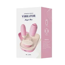 Подвійне віброяйце з мовою Laile Magic Box USB 20 режимів — Вібратори