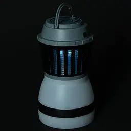 Ліхтар-знищувач комах Bo-Camp Atom WP Rechargeable 200 Lumen Сірий/Чорний - мініатюра 10