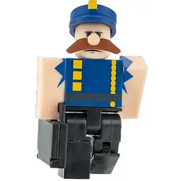 Колекційна фігурка ігрова Roblox Deluxe Mystery Pack Big Bank Robbery Edguard & Boz (ROB0583) - мініатюра 2