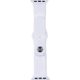 Ремінець Apple Watch Silicone 42/44/45/46/49 мм Білий S