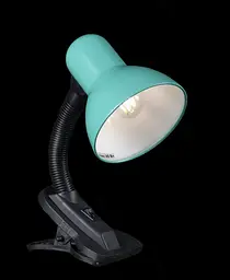 Настільна лампа офісна Splendid Ray N108B (GRN), E27, 40W, зелена, чорна, сучасний стиль - мініатюра 2