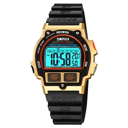 Наручний годинник 2263BKGD Black-Gold Skmei acs0030095 - мініатюра 2