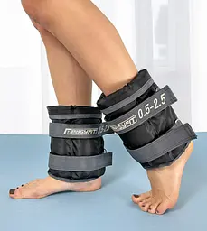 Обтяжувачі для ніг та рук набірні 0.5-2.5 кг (пара) EasyFit fit0024814
