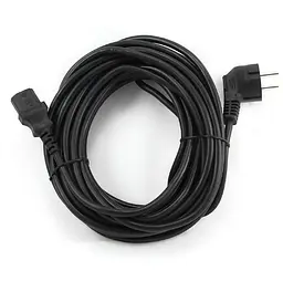 Кабель живлення Cablexpert PC-186-VDE-10M (С13), VDE, черний, 10 м (PC-186-VDE-10M) - мініатюра 2