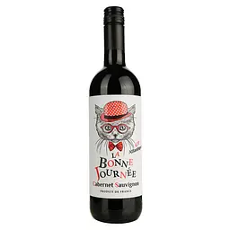 Вино La Bonne Journee Cabernet Sauvignon IGP Atlantique червоне сухе 0.75 л - мініатюра 2