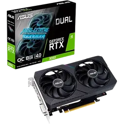 Відеокарта GeForce RTX 3050 8GB Asus Dual V2 OC (DUAL-RTX3050-O8G-V2) - мініатюра 2