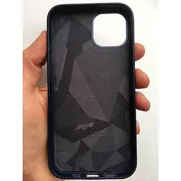 Оригінальний шкіряний чохол Decoded Leather Case MagSafe для Apple iPhone 13 (6.1") Matt Navy Blue - мініатюра 9