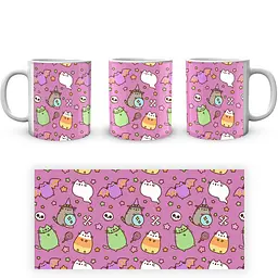 Кухоль GeekLand Pusheen Пушин PC 02.20 330 мл білий - мініатюра 4