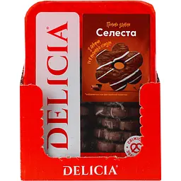 Печиво здобне Delicia Селеста в молочній глазурі 300 г - мініатюра 3