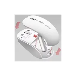 Мишка Xiaomi MiiiW Wireless/Bluetooth White (MW23M22 White) - мініатюра 3