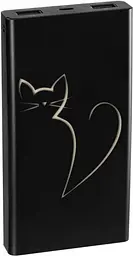 Портативна батарея Gelius Pro Led Power Cat GP-PB10-10L 10000mAh Black - мініатюра 2