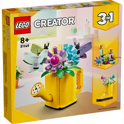 Конструктор LEGO Creator Квіти в лійці 420 деталі (31149) - мініатюра 2