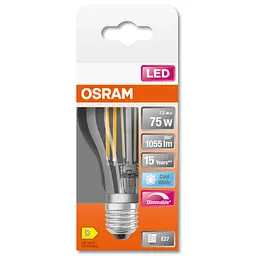 Лампочка Osram LED CLA75 DIM 7,5W/840 230V FIL E27 (4058075434967) - мініатюра 4
