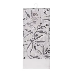 Набір рушничків Ardesto Grey leaves 38х63см, 2шт, 100% бавовна (ART3863GL)