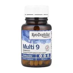 Вітамінно-мінеральний комплекс Kyolic Пробіотики мульти, 6 млрд КУО, Kyo-Dophilus, Multi 9 Probiotic, 6 Billion CFU (WAK-61049) - мініатюра 3