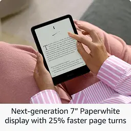 Електронна книга з підсвічуванням Amazon Kindle Paperwhite 12th Gen. 2024 16Gb Raspberry - мініатюра 3