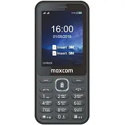 Телефон Maxcom MM814 Type-C Black 5908235977720 UA UCRF