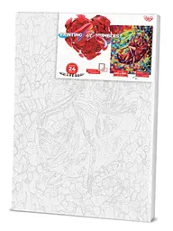 Картина за номерами 40х50 KpNe-01 Danko Toys PAINTING BY NUMBERS Вид 5 - мініатюра 2