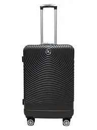 Валіза середня M ABS-пластик Worldline Airtex 652 69×45×29см 88л Сірий