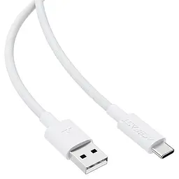 Дата кабель Acefast C18-04 USB to Type-C 3A (1.2m) White - мініатюра 4