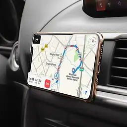Автотримач Hoco CA47 Silver [123659] - мініатюра 5