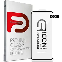 Скло захисне Armorstandart Icon Xiaomi Redmi Note 10 5G/Poco M3 Pro Black (ARM59304)