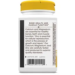 Вітаміни та мінерали Nature's Way Calcium Mag & Zinc, 100 капсул - мініатюра 3