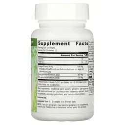 Жирні кислоти Source Naturals Vegan True Non-Fish Omega-3s 300 mg 30 капсул - мініатюра 2