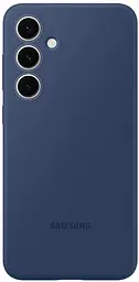 Оригінальний силіконовий чохол Samsung Silicone Case для Samsung Galaxy S24 FE Blue EF-PS721CLEGWW
