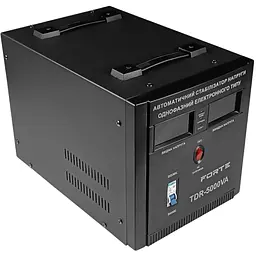 Стабілізатор напруги Forte TDR-5000VA релейний 5 кВт (22652) - мініатюра 3