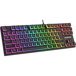 Клавіатура GamePro MK80B Blue Switch RGB USB Black [113542] - мініатюра 2