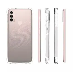 Панель BeCover Anti-Shock для Motorola Moto E30 / E40 Clear (707882) - мініатюра 4