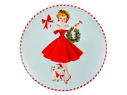 Набір з 2-х тарілок Lefard Miss Christmas 20.5 см (924-886) - мініатюра 2