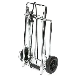 Візок господарський Bo-Camp Luggage Trolley Foldable Silver 40 кг (5267279) - мініатюра 2