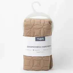 Наволочка декоративна ТЕП Velour Мозаїка 45х45 см капучино (2-05175_36293) - мініатюра 6
