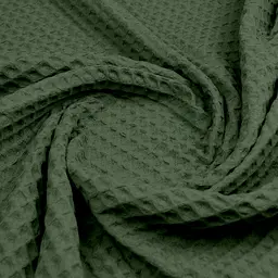 Плед-покривало Cosas Greek Waffle Basil вафельне 75х95 см (Blanket_54Basil_GreekWaffle_75x95) - мініатюра 4