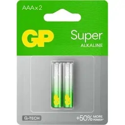 Батарейка GP AAA LR3 Super Alcaline х 2 (24A-U2 / 4891199000041)