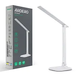 Світлодіодний настільний світильник Ardero DE1725ARD 9Вт 6500K білий