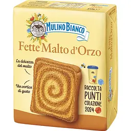 Тости Mulino Bianco Fette Malto d`Orzo 315 г 16 шт. - мініатюра 3