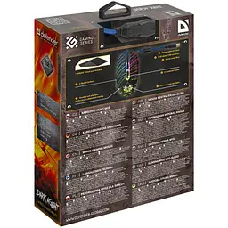 Мишка Defender Dark Agent GM-590L USB Black (52590) - мініатюра 5