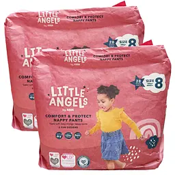 Підгузки-трусики Little Angels Comfort & Protect 8 (18+ кг), 56 шт