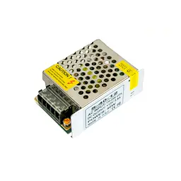 Блок живлення імпульсний S-40-12, 12V 3.5A, металевий корпус, 40W, для світлодіодної стрічки - мініатюра 5