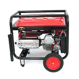 Генератор бензиновий COVAX EPH10000E2-GAS, 7.0kW, бензин/газ, однофазний 220V, 50Hz, DC12V, 18HP, Electric Starter, tank 25L, 690x535x555mm - мініатюра 3