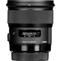 Об'єктив Sigma AF 24mm f/1.4 DG HSM Art Canon EF (00-85126-40154-2) [88488] - мініатюра 3