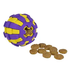 Іграшка для собак Bronzedog Jumble Двошаровий м'яч 6,5 см - мініатюра 4