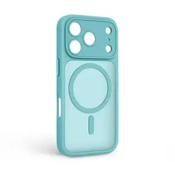 Чехол для Apple iPhone 17 Pro, Lush MagCase, бирюзовый, противоударная панель-накладка из TPU и PC, полупрозрачный чехол с MagSafe (с магнитом), с защитой камеры, поддержка беспроводной зарядки, защита всего корпуса, ArmorStandart (ARM87496) - мініатюра 2