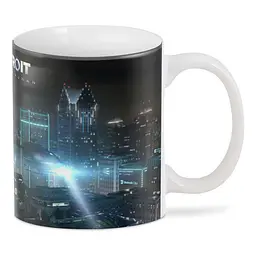 Кружка GeekLand Детройт: Стати людиною Detroit: Become Human ландшафт Детройта DB.01.009 - мініатюра 3
