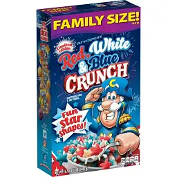 Сухий сніданок Cap'n Crunch Cereal Red White Blue 480g