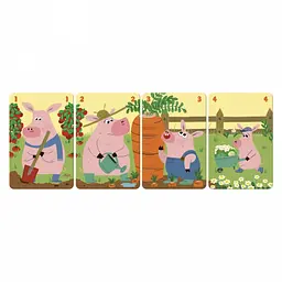 Настільна гра Janod Happy Families Ферма (J02756) - мініатюра 4